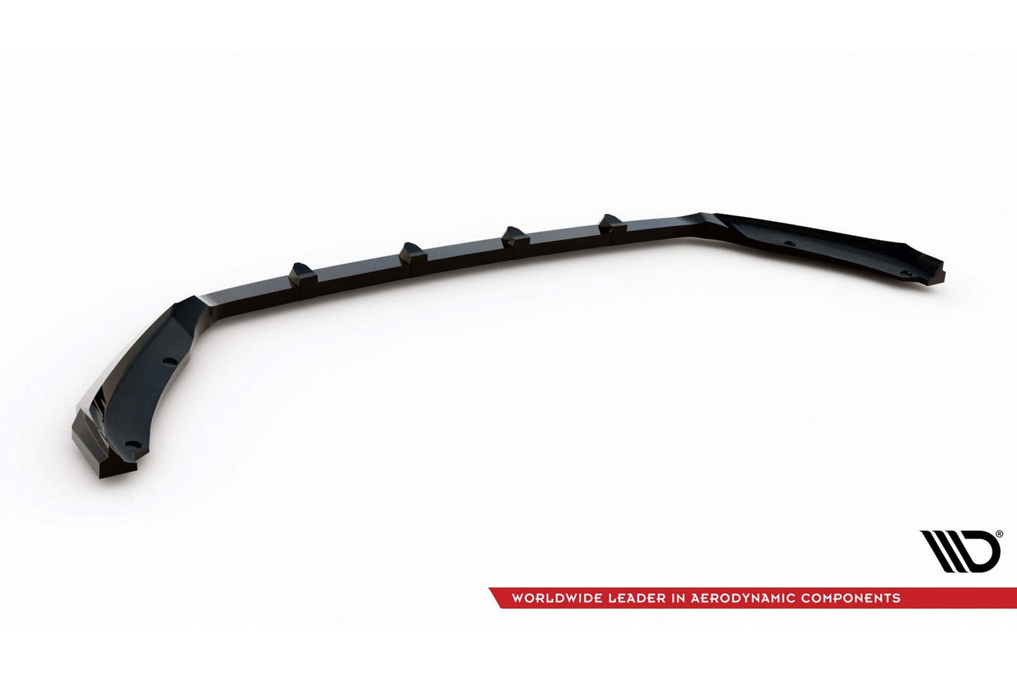 Maxton Design Spoiler frontal pentru Skoda Fabia (din 2021), negru lucios