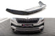 Prelungire bară față Maxton Design pentru Skoda Karoq Sportline Mk1 (2021-), culoare carbon