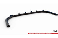 Spoiler bară față Maxton Design pentru Toyota Highlander (după 2019), negru lucios