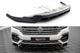Maxton Design spoiler pentru bara fata R‑Line a VW Touareg dupa 2018, negru lacuit