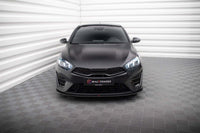 Spoiler Maxton Design pentru bara fata GT a Kia Pro Ceed, Ceed (2022-), negru mat