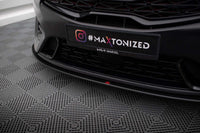 Spoiler Maxton Design pentru bara fata GT a Kia Pro Ceed, Ceed (2022-), negru mat
