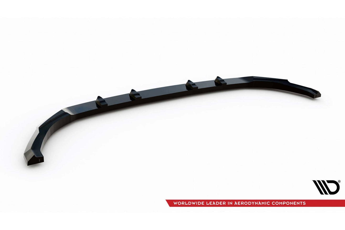 Maxton Design spoiler front splitter for Kia EV9 GT-Line (2023+), gloss black