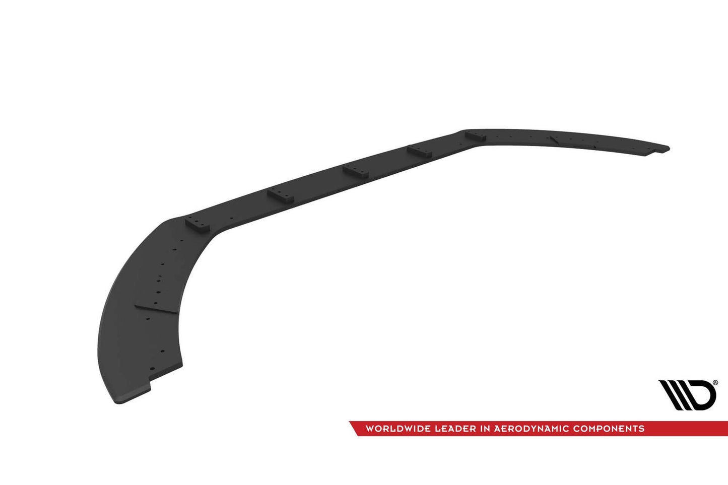 Maxton Design spoiler pentru bara fata ST a Ford Fiesta după 2021, mat negru
