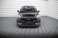 Maxton Design spoiler pentru bara fata ST a Ford Fiesta după 2021, mat negru