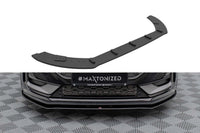 Maxton Design spoiler pentru bara fata ST a Ford Fiesta după 2021, mat negru