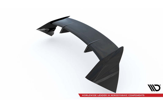 Maxton Design spoiler plafon pentru Ford Fiesta Standard / ST‑Line (2017‑2021, dupa 2021), mat negru