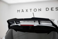 Maxton Design spoiler plafon pentru Ford Fiesta Standard / ST / ST-Line (2017‑2024), negru lacuit