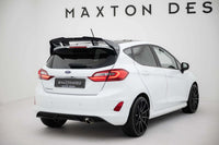 Maxton Design spoiler plafon pentru Ford Fiesta Standard / ST / ST-Line (2017‑2024), negru lacuit