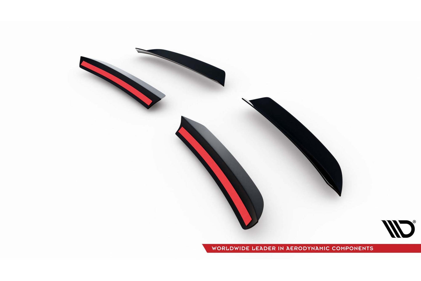 Maxton Design spoiler plafon pentru Ford Transit Connect (2017-2023), negru lucios