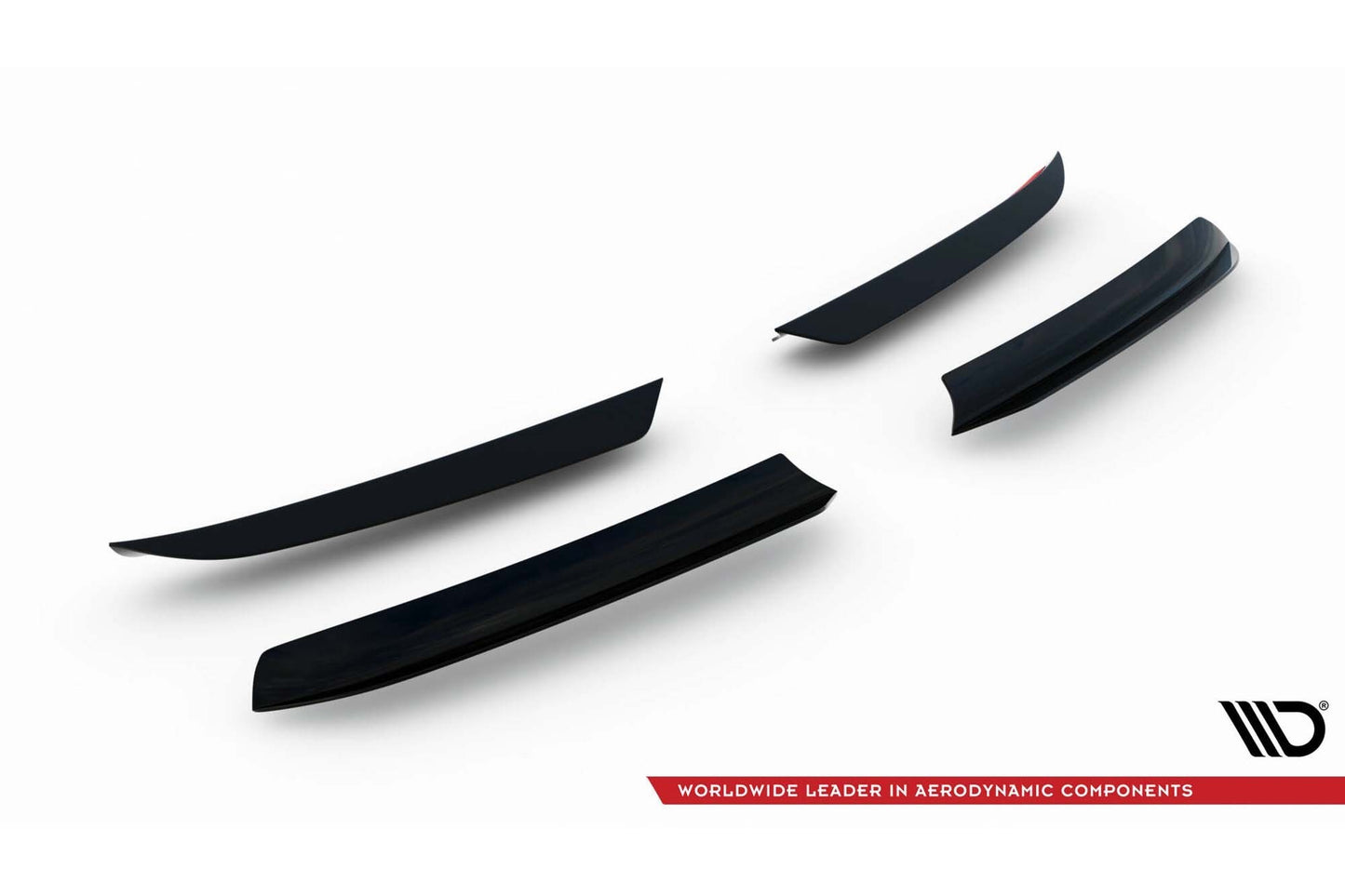 Maxton Design spoiler plafon pentru Ford Transit Connect (2017-2023), negru lucios