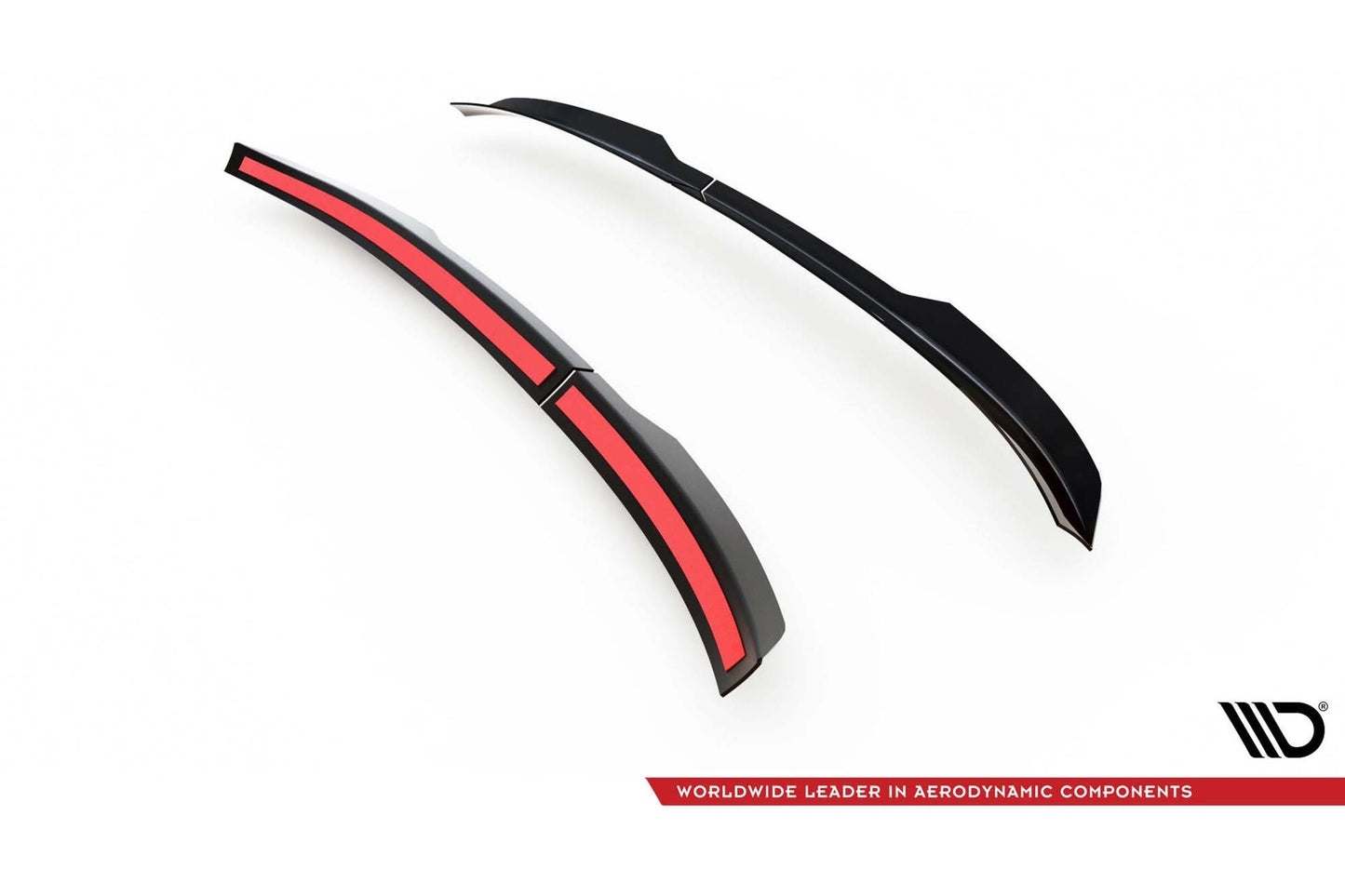 Maxton Design spoiler plafon pentru Ford Transit Courier (2014-2017), negru lucios
