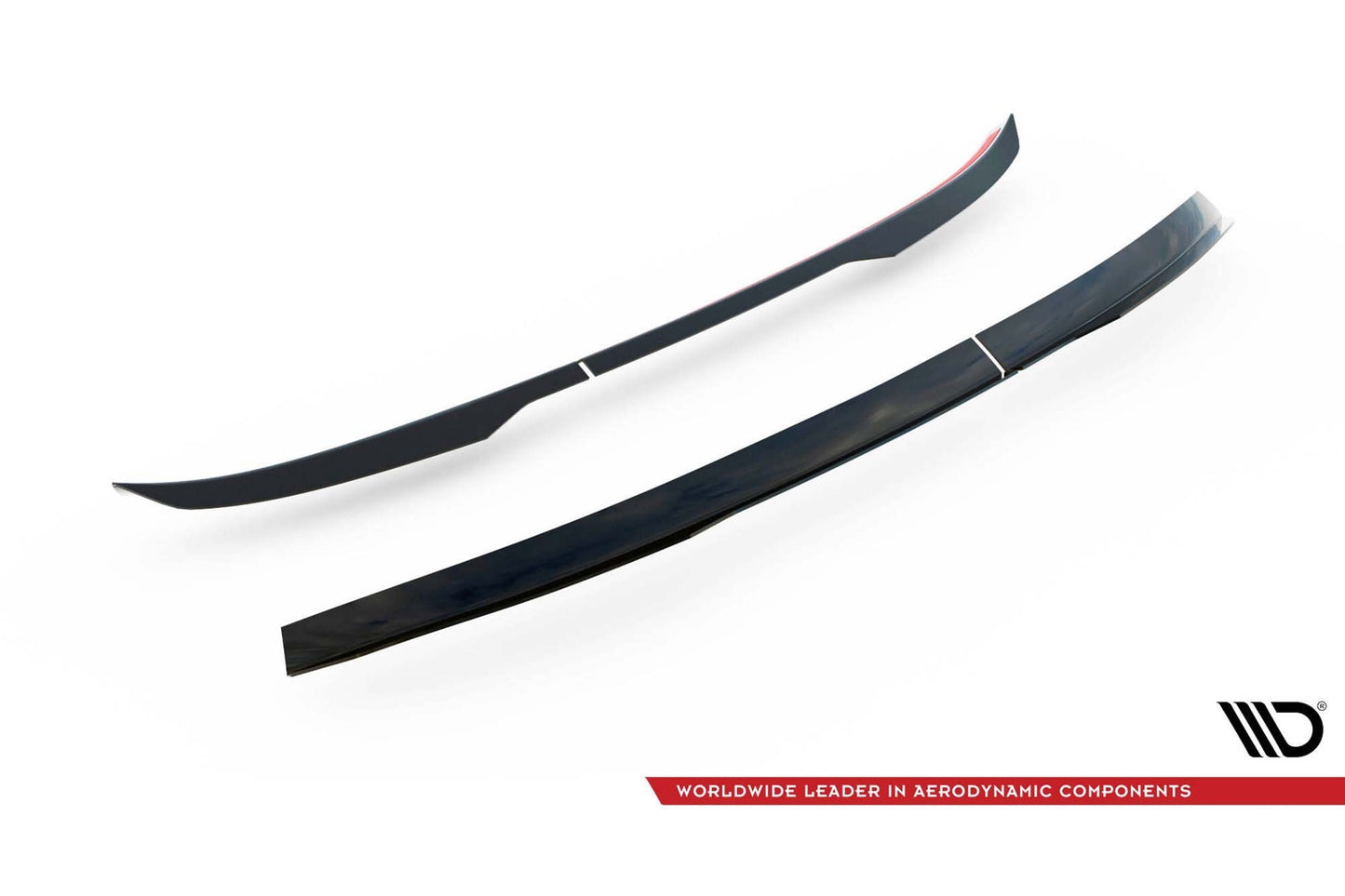 Maxton Design spoiler plafon pentru Ford Transit Courier (2014-2017), negru lucios