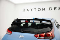 Spoiler plafon Maxton Design pentru Hyundai Veloster N (2018-2022), negru lac