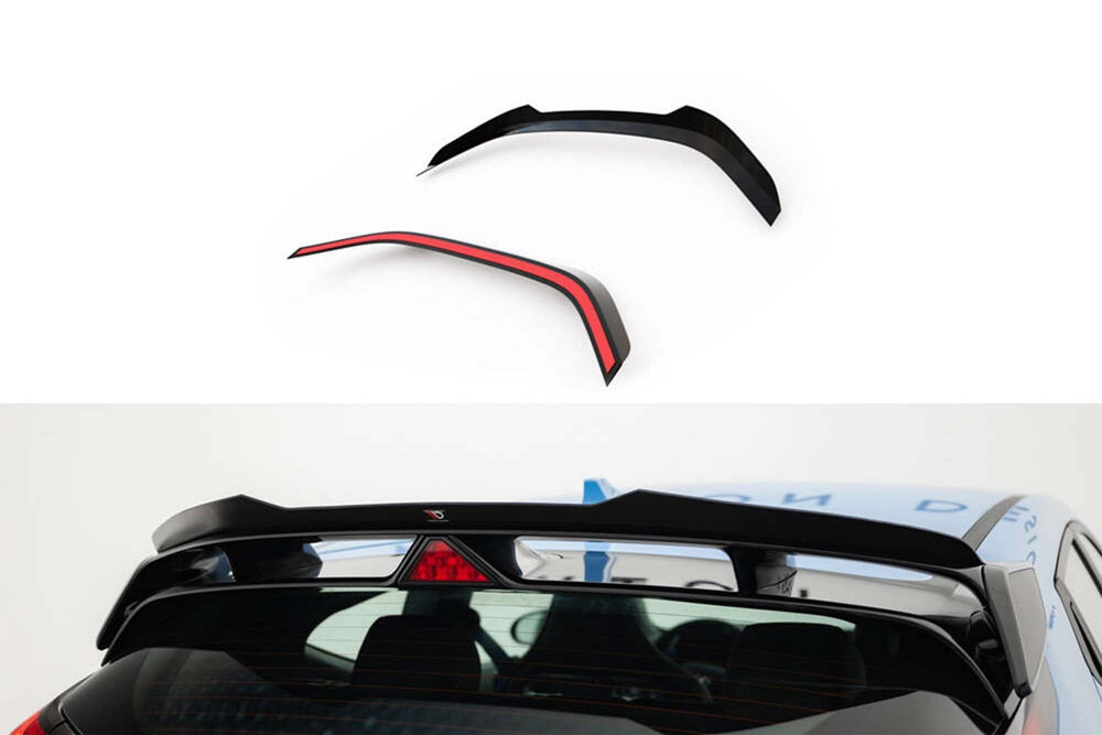 Spoiler plafon Maxton Design pentru Hyundai Veloster N (2018-2022), negru lac