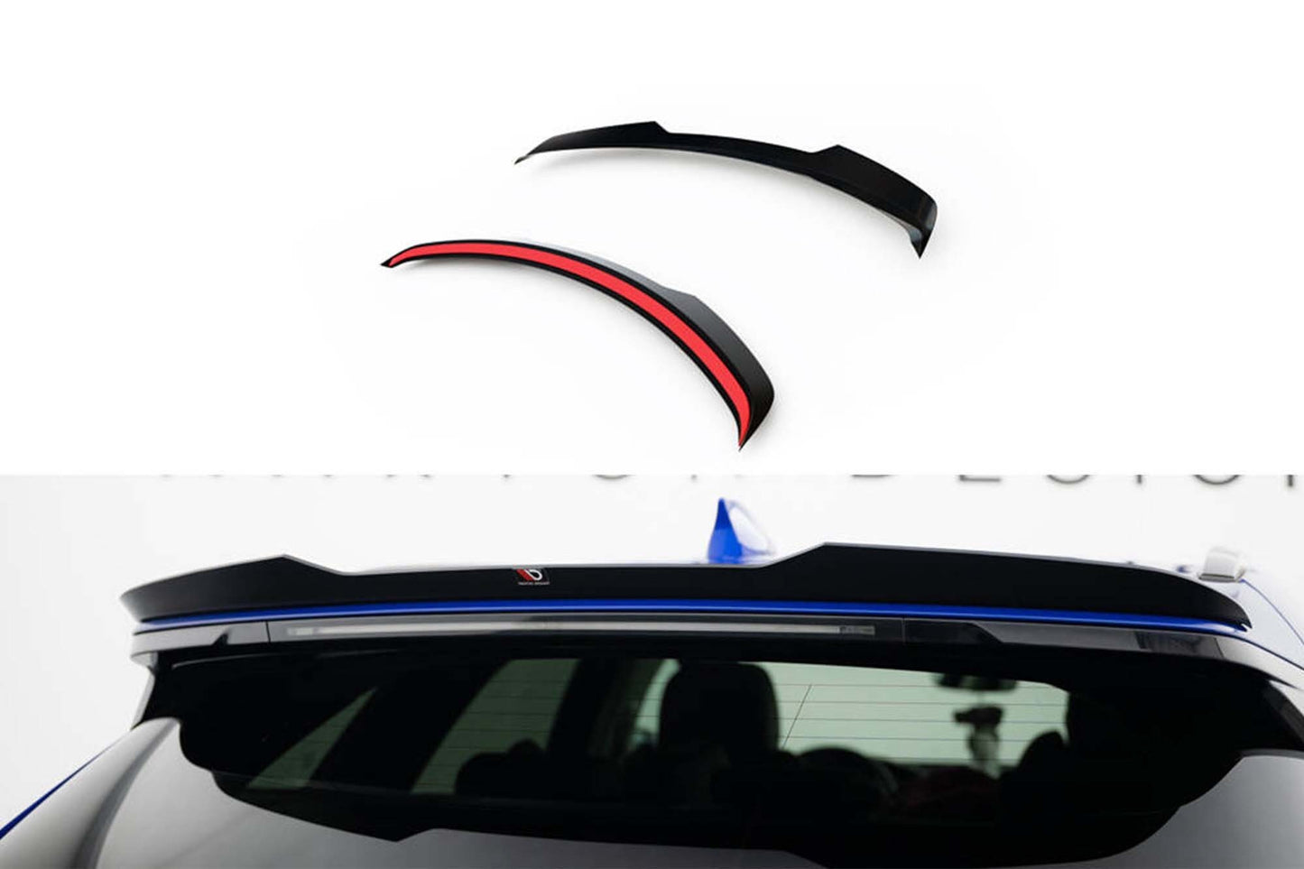 Maxton Design spoiler plafon pentru Jaguar F-Pace R-Sport (2016-2020), lac negru
