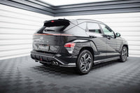 Difuser bara spate Maxton Design pentru Hyundai Kona N-Line (2022-), negru lac