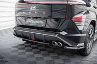 Difuser bara spate Maxton Design pentru Hyundai Kona N-Line (2022-), negru lac