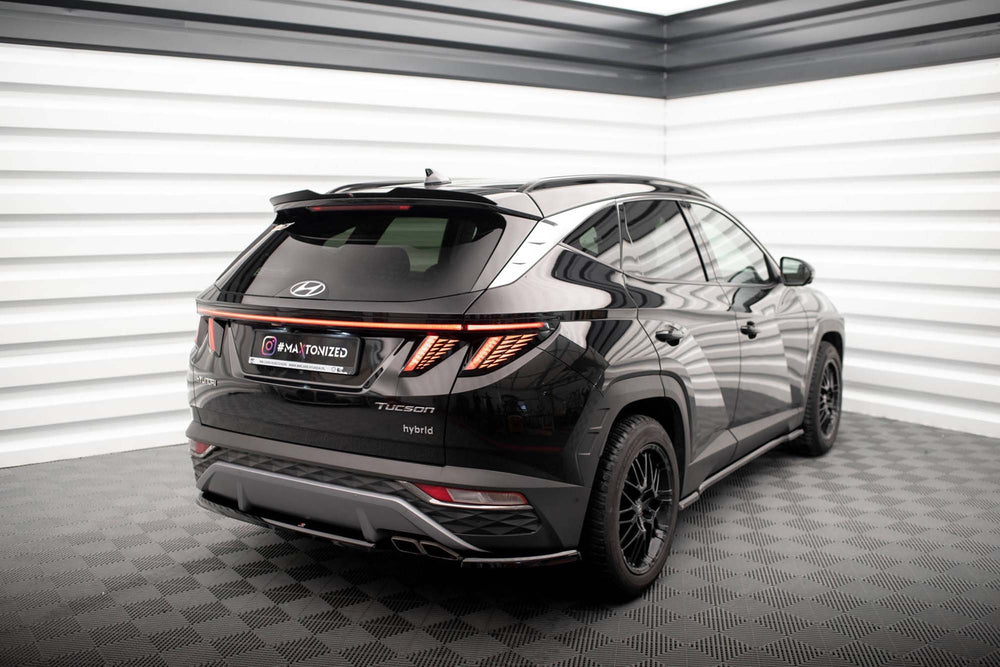 Difuser bara spate Maxton Design pentru Hyundai Tucson MK4 (2020-), culoare carbon