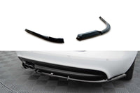 Eleron spate Maxton Design pentru Jaguar XE R-Sport X760 (dupa 2015), negru lacuit