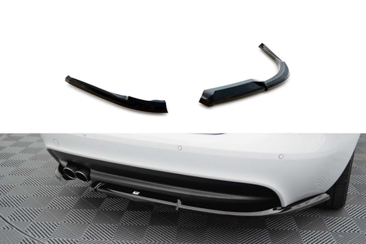 Eleron spate Maxton Design pentru Jaguar XE R-Sport X760 (dupa 2015), negru lacuit