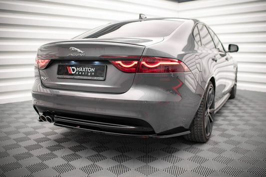Eleron spate Maxton Design pentru Jaguar XF R-Sport (2015-2020), negru lacuit