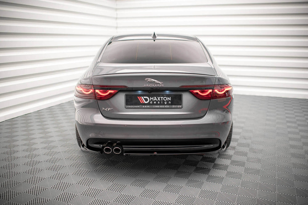 Eleron spate Maxton Design pentru Jaguar XF R-Sport (2015-2020), negru lacuit