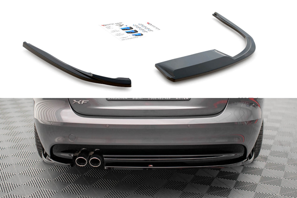 Eleron spate Maxton Design pentru Jaguar XF R-Sport (2015-2020), culoare carbon