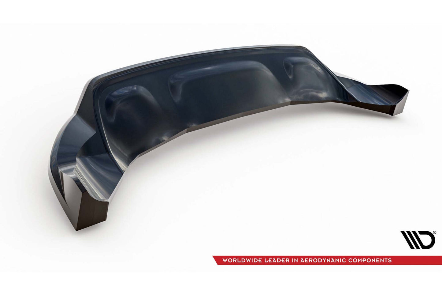 Eleron spate Maxton Design pentru Jeep Compass Limited (dupa 2021), negru lacuit
