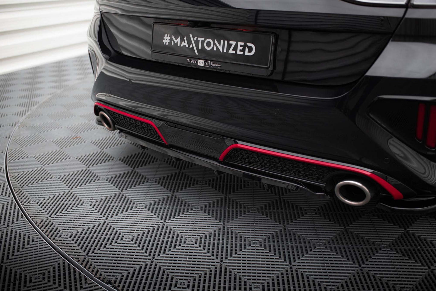 Spoiler bara spate Maxton Design pentru Kia Ceed GT (2022-), lac negru