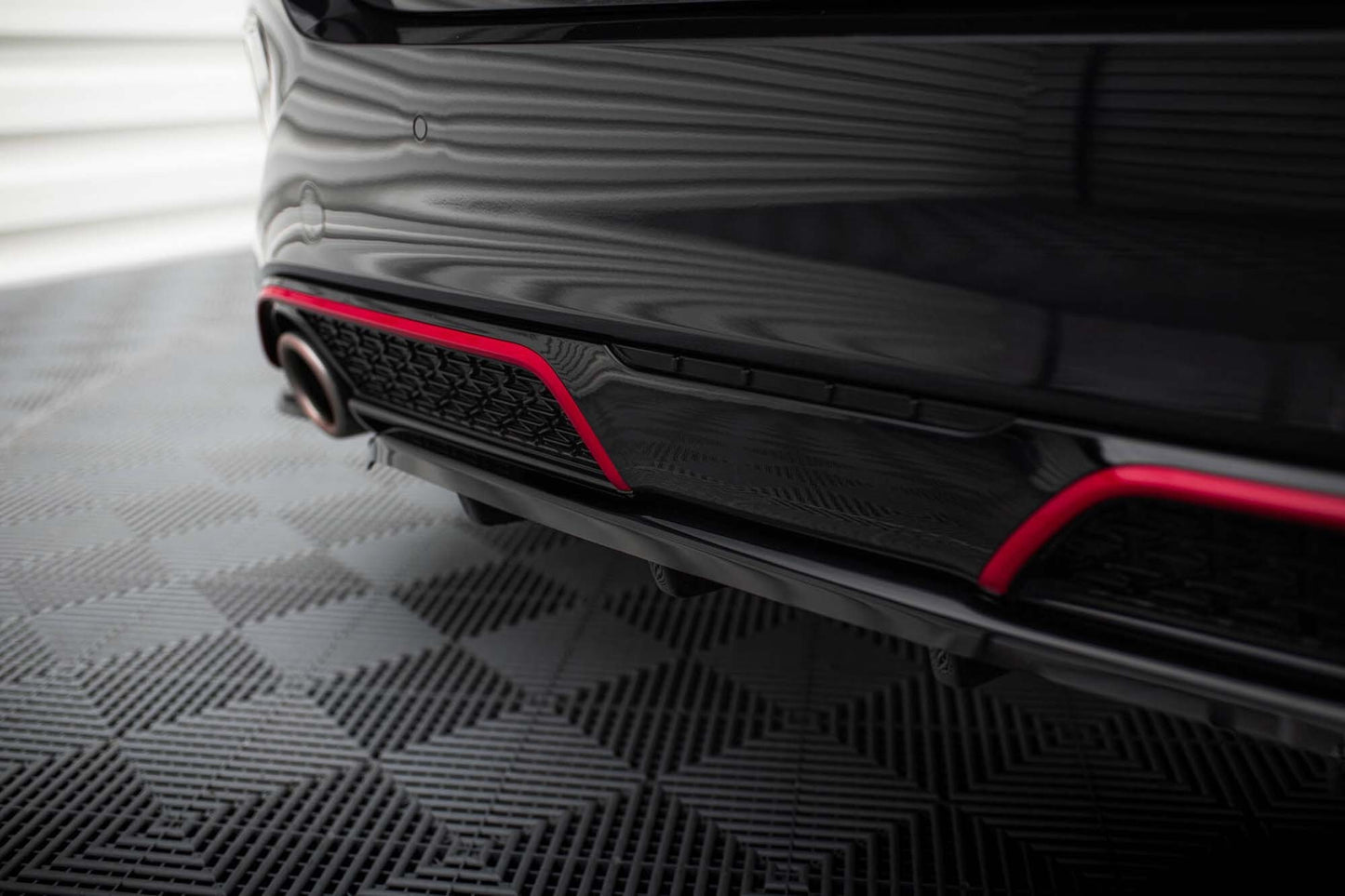 Spoiler bara spate Maxton Design pentru Kia Ceed GT (2022-), lac negru