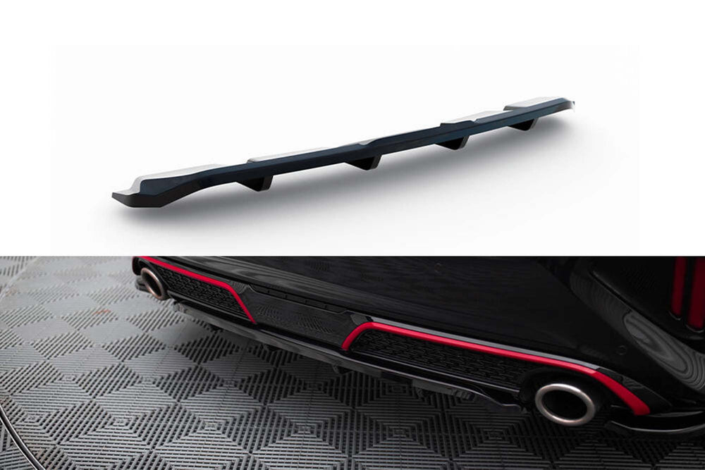 Spoiler bara spate Maxton Design pentru Kia Ceed GT (2022-), lac negru
