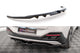 Maxton Design rear bumper spoiler for Kia EV6 GT-Line MK1 (2021+), gloss black