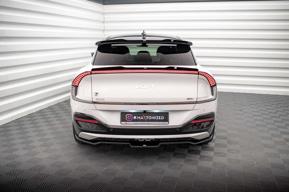 Maxton Design spoiler spate bară pentru Kia EV6 GT-Line MK1 (2021+), aspect carbon