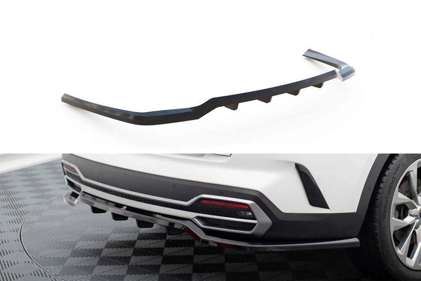 Maxton Design spoiler bară spate pentru Kia Sorento (2020-2023), lac negru