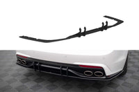 Maxton Design difuzor bară spate pentru Kia Stinger (2017-2023), negru mat