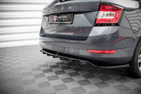 Maxton Design bara spate spoiler pentru Skoda Fabia Combi (după 2019), lac negru