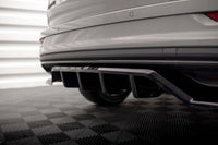 Maxton Design Rear Bumper Extension for Skoda Karoq Sportline Mk1 (2021-), gloss black