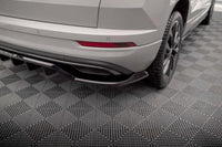 Maxton Design Rear Bumper Extension for Skoda Karoq Sportline Mk1 (2021-), gloss black
