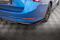 Spoiler bara spate Maxton Design pentru Skoda Octavia Sportline (dupa 2019), lac negru
