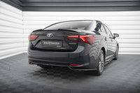 Maxton Design spoiler pentru bară spate Toyota Avensis sedan (2015-2018), negru lucios