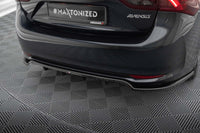 Maxton Design spoiler pentru bară spate Toyota Avensis sedan (2015-2018), negru lucios