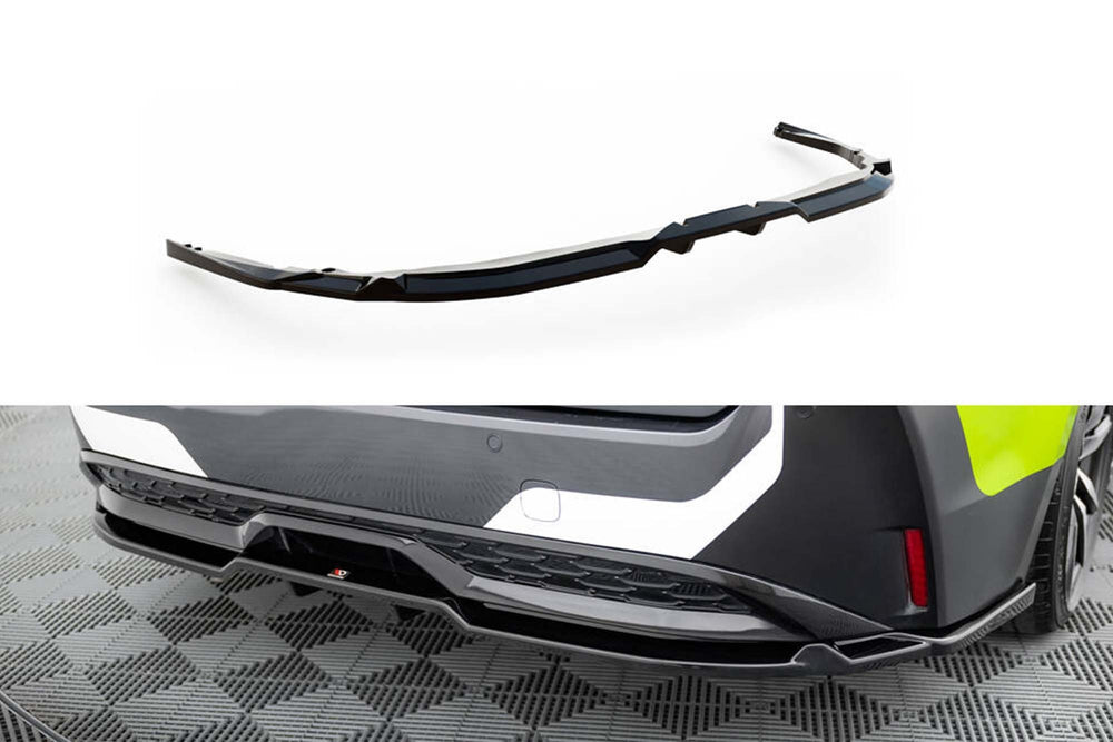 Maxton Design difuzor bară spate pentru Toyota Corolla GR Sport station wagon (2019-2023), negru lucios