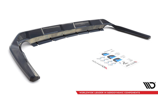 Spoiler bara spate Maxton Design pentru Toyota Rav4 (dupa 2019), lac negru