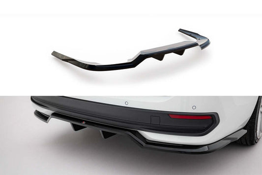 Spoiler Maxton Design pentru bara spate a VW Passat B9 (dupa 2024), lac negru