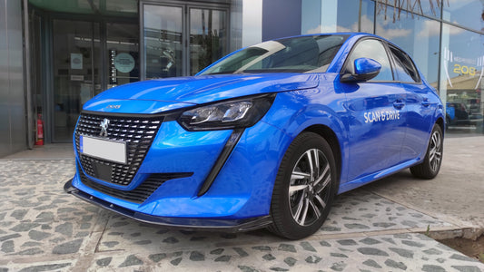 Motordrome Design splitter versiunea 1 pentru Peugeot 208 Mk2 (2019+)