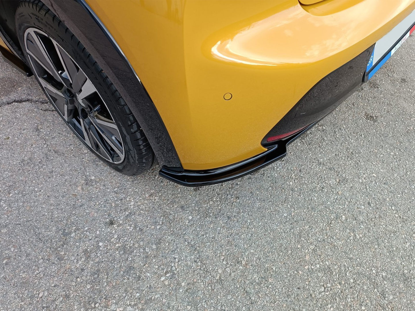 Motordrome Design diffuser versiunea 2 pentru Peugeot 208 Mk2 (2019+)