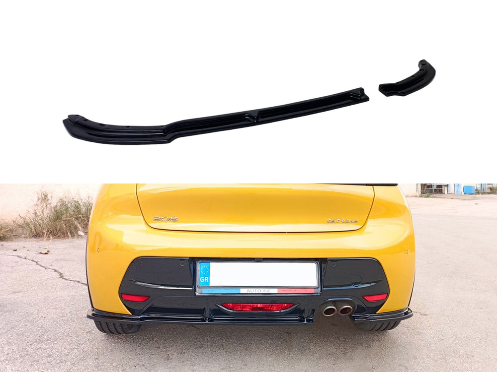 Motordrome Design diffuser versiunea 2 pentru Peugeot 208 Mk2 (2019+)