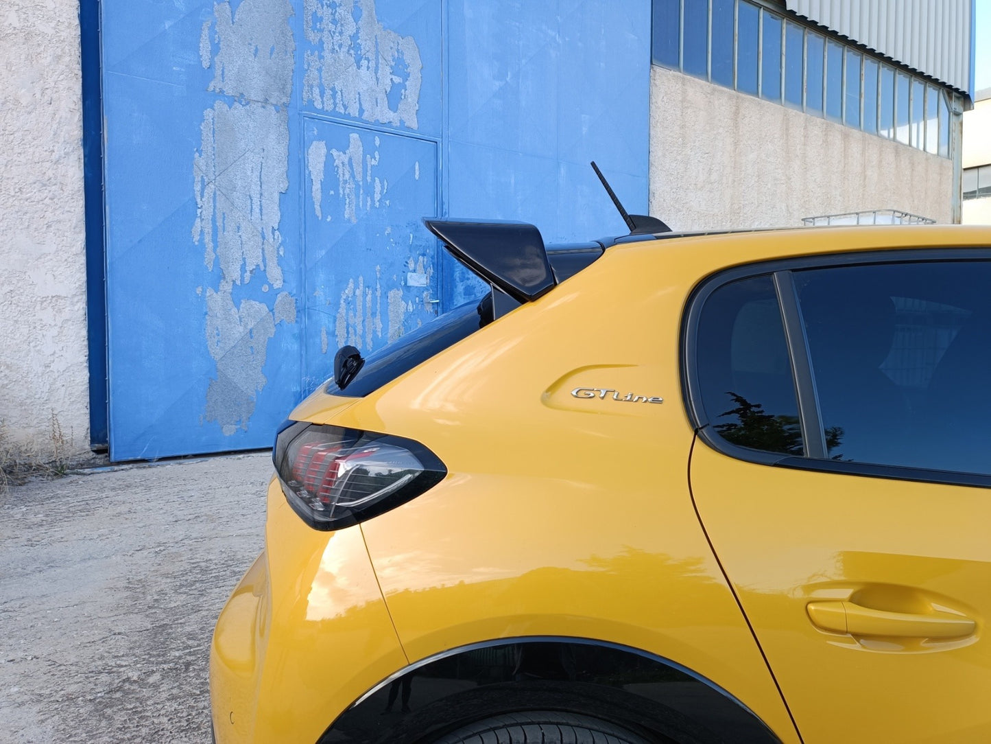 Motordrome Design plafon spoiler versiunea 3 pentru Peugeot 208 Mk2 (2019+)
