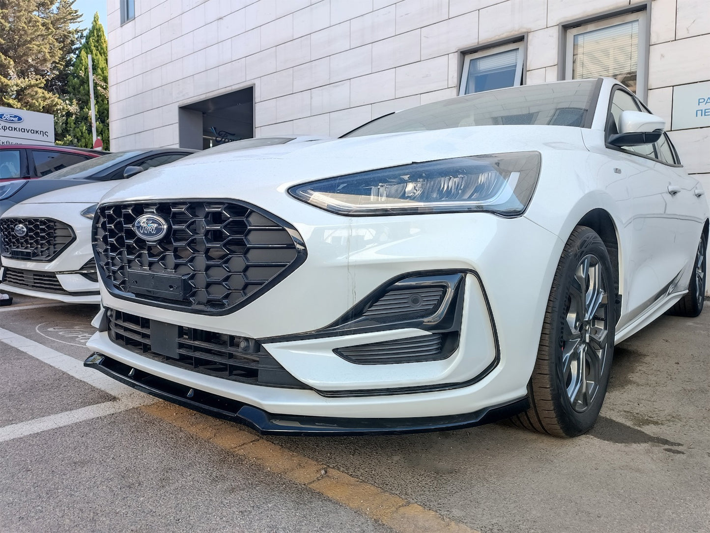Spoiler pentru bara fata Motordrome Design pentru Ford Focus Mk4 ST/ST-Line (dupa 2021)